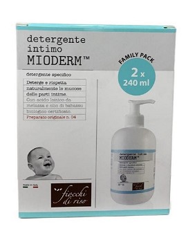Mioderm Family Pack - Detergente Intimo 2 flaconi da 240 ml - FIOCCHI DI RISO