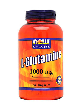 L-Glutamine 240 kapseln - NOW FOODS