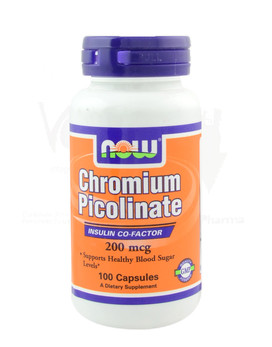 Chromium Picolinate 100 càpsulas - NOW FOODS
