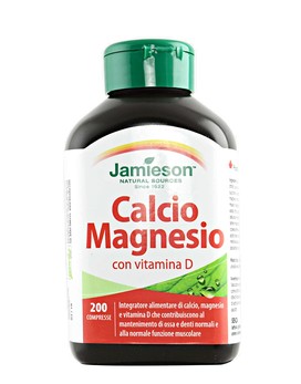 Calcio Magnesio con Vitamina D 200 compresse - JAMIESON