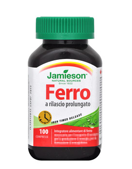 Hierro Liberación Temporizada 100 comprimidos - JAMIESON
