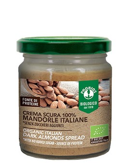 Dark Almond Spread Gluten Free 200 gramm - PROBIOS