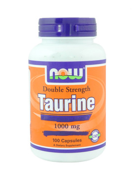 Taurine 1000mg 100 cápsulas - NOW FOODS
