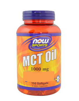 MCT Oil 150 gélules - NOW FOODS