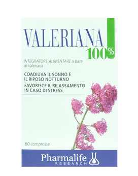 Valeriana 100% 60 tablets - PHARMALIFE