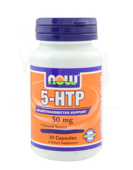 5-HTP 30 cápsulas - NOW FOODS