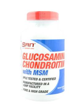 Glucosamine Chondroitin with MSM 90 comprimés - SAN NUTRITION