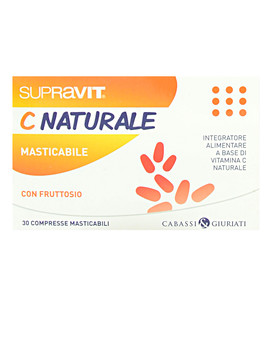 Supravit - C Natural Masticable 30 comprimidos masticables - CABASSI & GIURIATI
