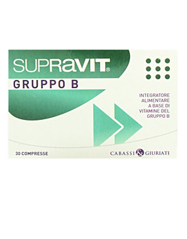 Supravit - B Group 30 tablets - CABASSI & GIURIATI