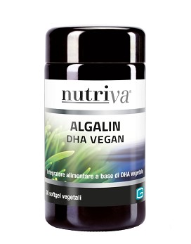 Nutriva - Algalin DHA Vegan 30 softgels - CABASSI & GIURIATI