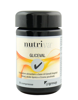 Nutriva - Gliceval 30 comprimés - CABASSI & GIURIATI