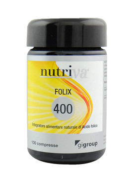 Nutriva - Folix 400 100 comprimés - CABASSI & GIURIATI