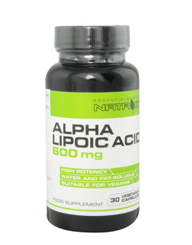 Essentials Series - Alpha Lipoic Acid 600mg 30 Kapseln - NATROID