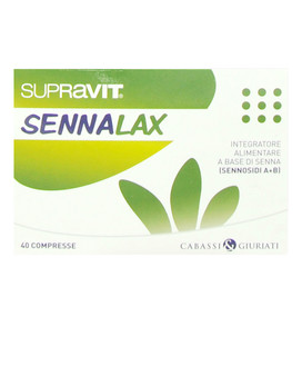 Supravit - SennaLax 40 tablets - CABASSI & GIURIATI