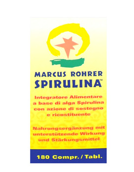 Marcus Rohrer - Spiruline 180 comprimés - CABASSI & GIURIATI