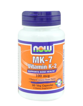 MK-7 Vitamin K-2 60 cápsulas - NOW FOODS