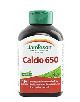 Calcium 650 120 comprimés - JAMIESON