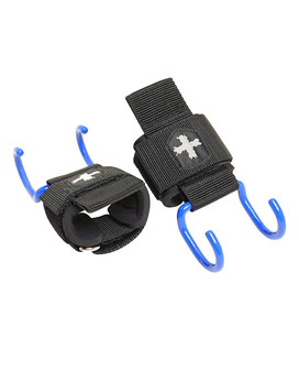 Lifting Hooks Farbe: Schwarz / Blau - HARBINGER