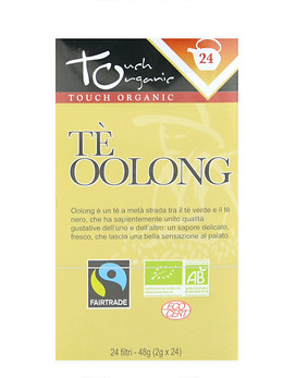 Touch Organic - Tè Oolong 24 bolsitas de 2 gramos - FIOR DI LOTO
