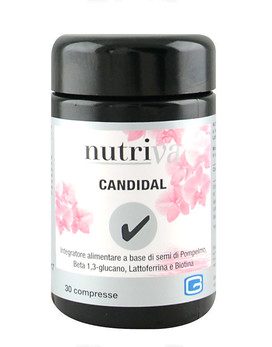 Nutriva - Candidal 30 comprimidos - CABASSI & GIURIATI