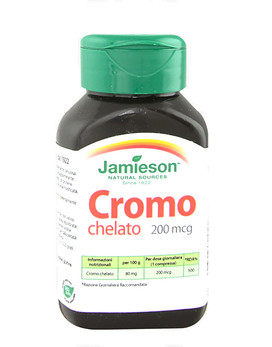Chrome Chélaté 200mcg 100 comprimés - JAMIESON