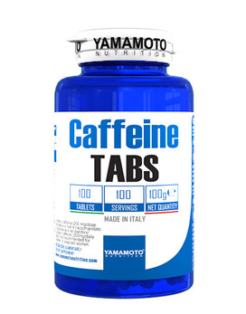 Caffeine TABS 100 tabletas - YAMAMOTO NUTRITION