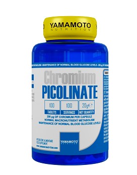 Chromium PICOLINATE 100 comprimés - YAMAMOTO NUTRITION