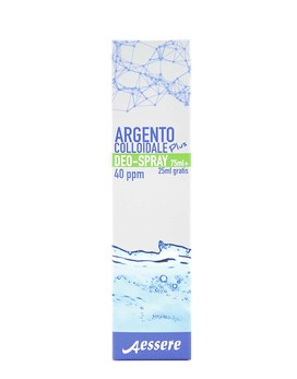 Argento Colloidale Plus Spray Déodorant 75 ml + 25 ml gratuit - AESSERE