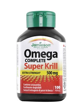 Oméga Complet Super Krill Extra Fort 500mg 100 perles - JAMIESON