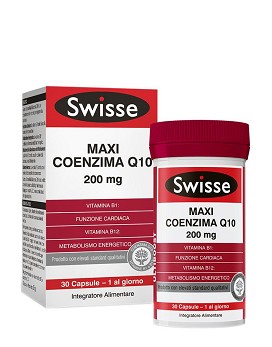 Maxi Coenzima Q10 200 mg 30 cápsulas - SWISSE