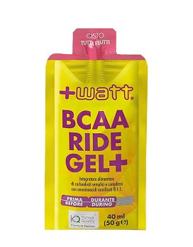 BCAA Ride Gel+ 1 gel de 40 ml - +WATT