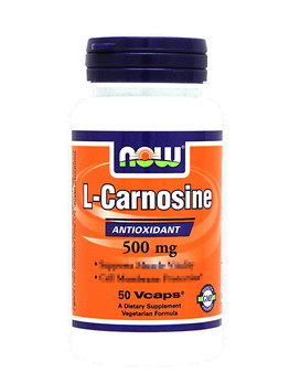 L-Carnosine 500mg 50 càpsulas - NOW FOODS