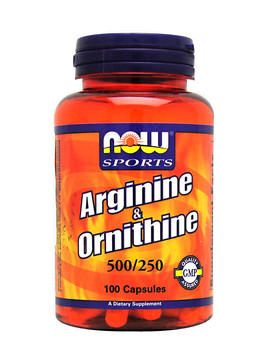 Arginine & Ornithine 100 càpsulas - NOW FOODS