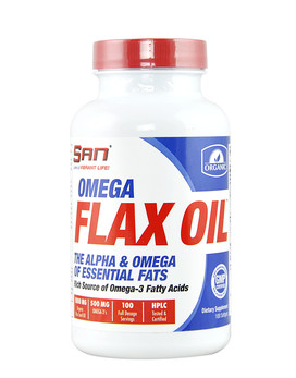 Omega Flax Oil 100 gélules - SAN NUTRITION