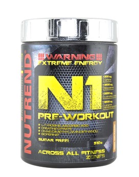 N1 Pre-Workout 510 grammes - NUTREND