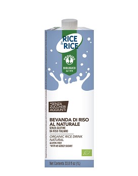 Rice & Rice - Bebida Vegetal de Arroz 1000ml - PROBIOS