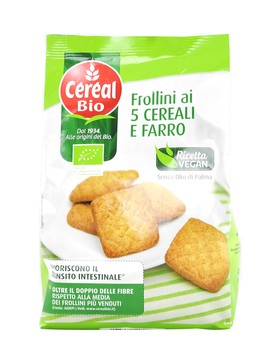 5 Cereals and Spelt Frollini 300 grams - CÉRÉAL