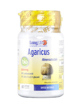 Agaricus Bio 60 Kapseln - LONG LIFE