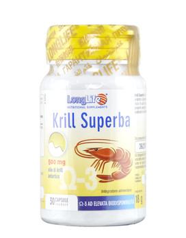 Krill Superba 500mg 30 cápsulas - LONG LIFE