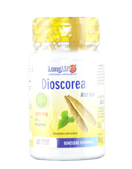 Dioscorea 375 mg 60 capsules végétariennes - LONG LIFE