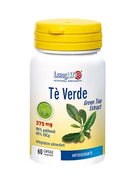 Tè Verde 60 cápsulas vegetales - LONG LIFE