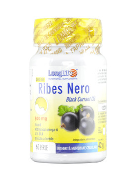 Black Currant Oil 500mg 60 pearls - LONG LIFE