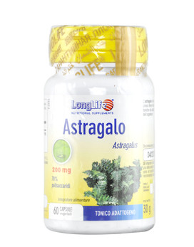 Astragalus 200mg 60 vegetarian capsules - LONG LIFE
