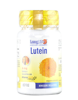 Luteína 6mg 60 perlas - LONG LIFE