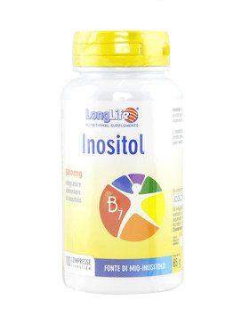 Inositol 500mg 100 comprimidos - LONG LIFE