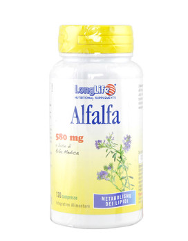 Alfalfa 580mg 120 comprimidos - LONG LIFE