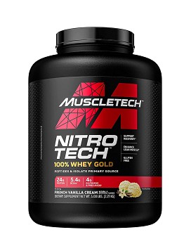 Nitro Tech 100% Whey Gold Performance Series 2270 gramos - MUSCLETECH