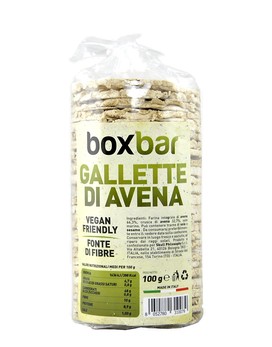 Galettes d'Avoine 100 grammes - BOXBAR