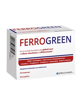 FerroGreen Plus Ferro+ 30 comprimidos - SPECCHIASOL