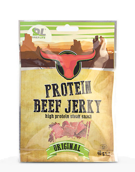 Protein Beef Jerky 12 sobres de 40 gramos - DAILY LIFE